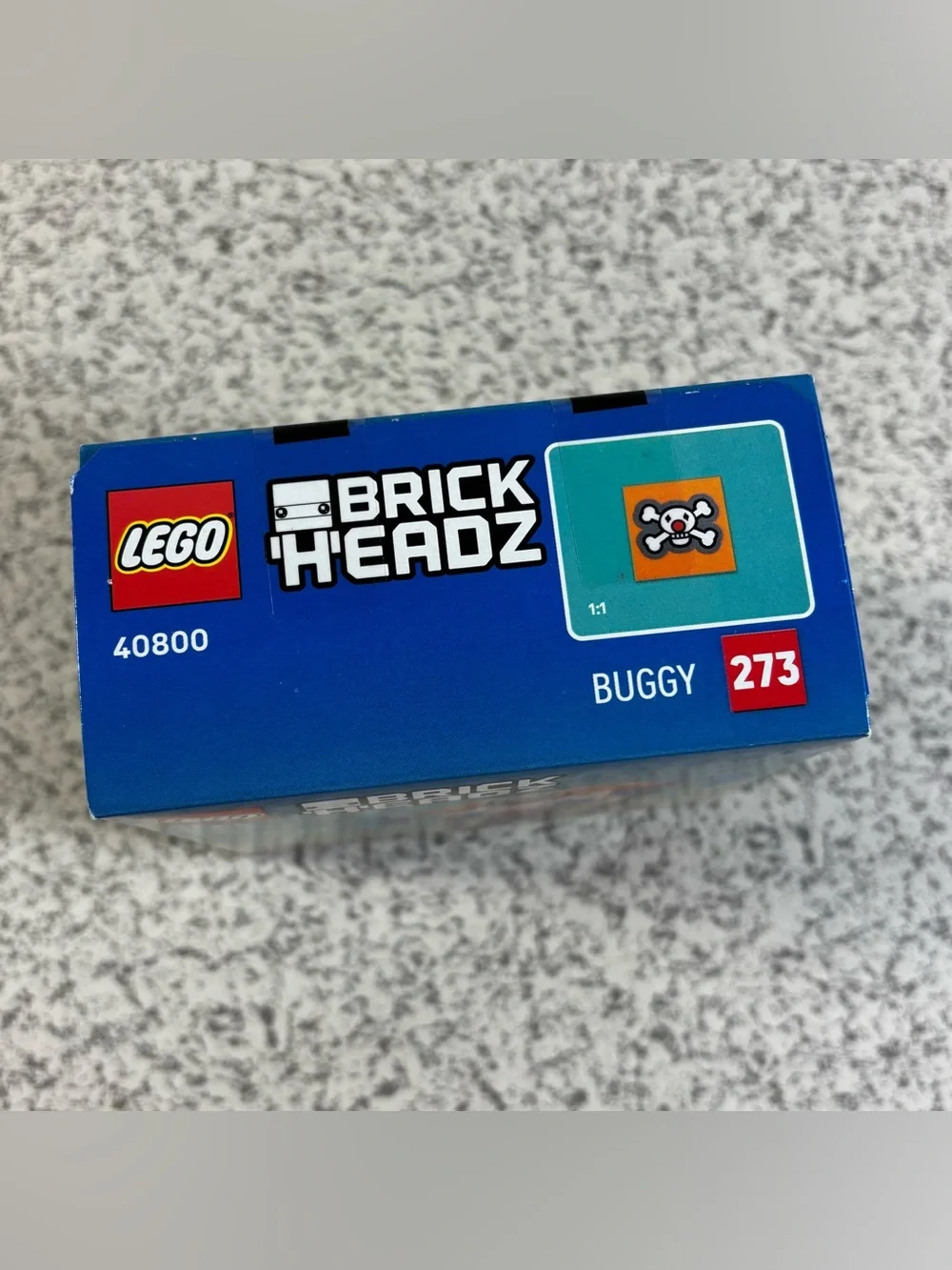 LEGO 40800 Brickheadz One Piece Buggy the Clown New